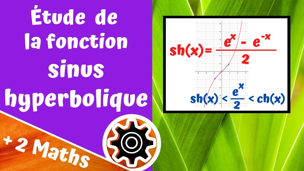 Étude de la fonction sinus hyperbolique