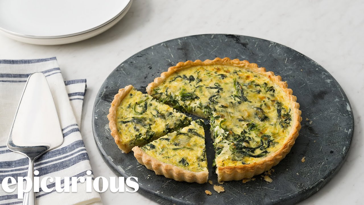 Say Yes to Brunch With This Delicious Spinach and Cheese Quiche