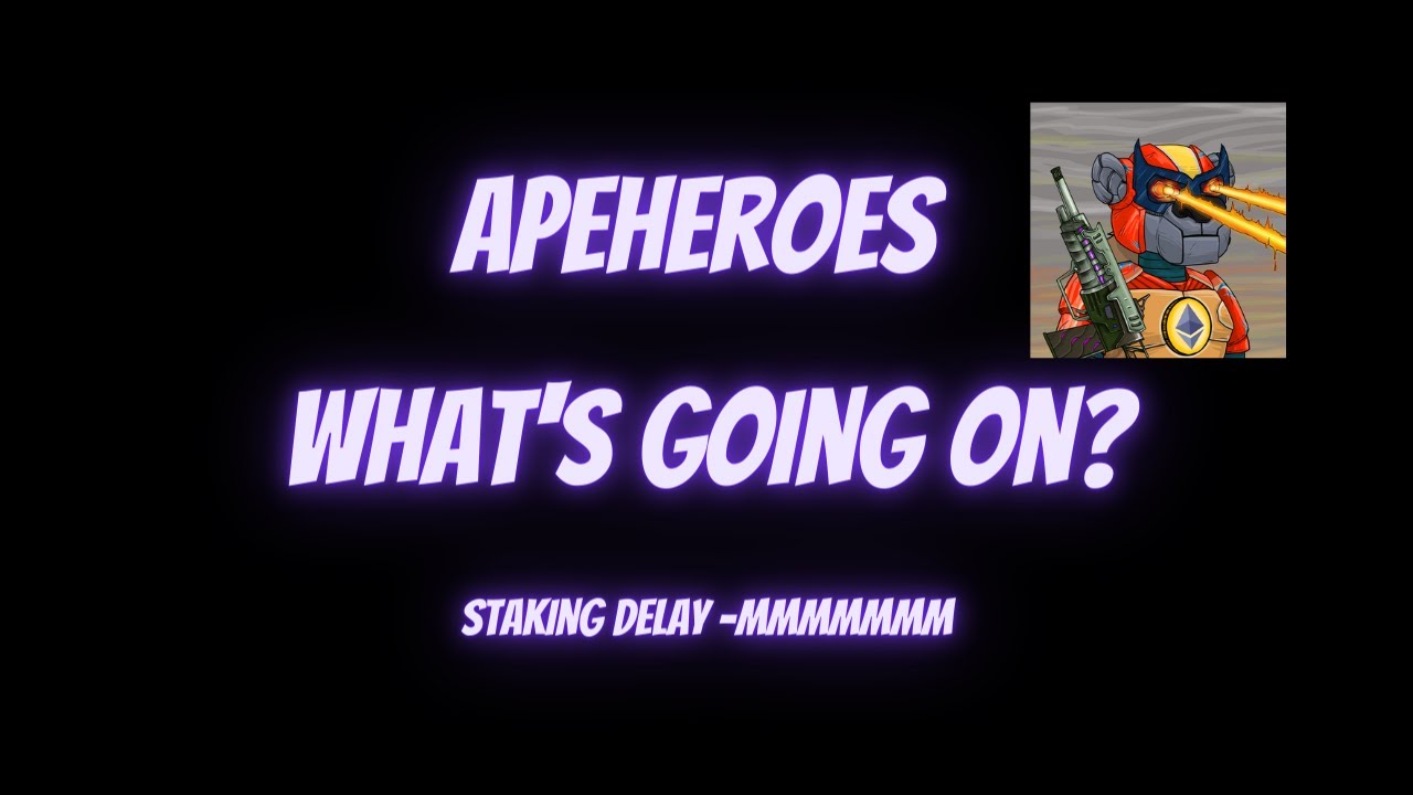 Ape Heroes - What's Going on?