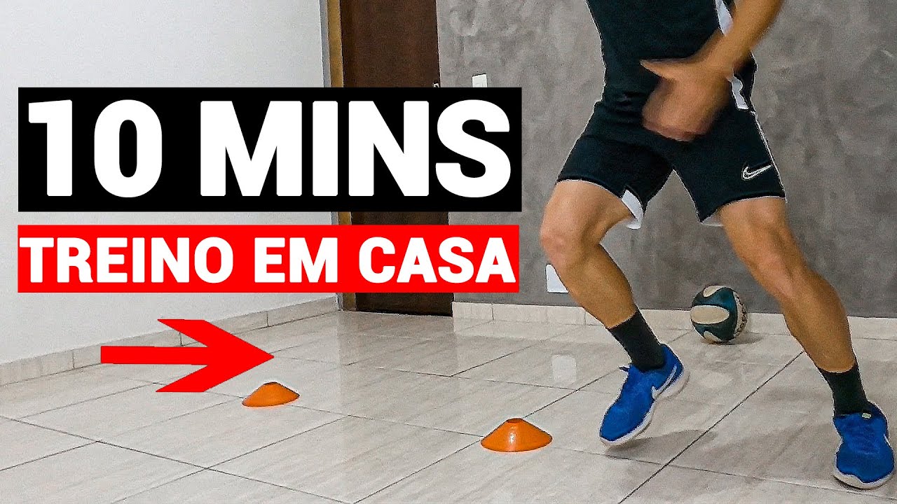 10 EXERCÍCIOS PARA FAZER EM CASA| TREINO EM CASA PARA MELHORAR O SEU FUTEBOL