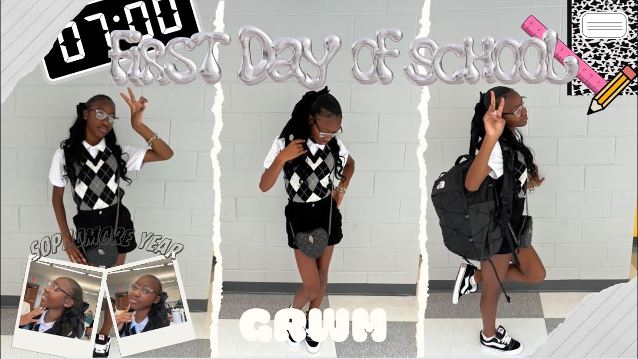 GRWM for the first day of school *SOPHOMORE YEAR*