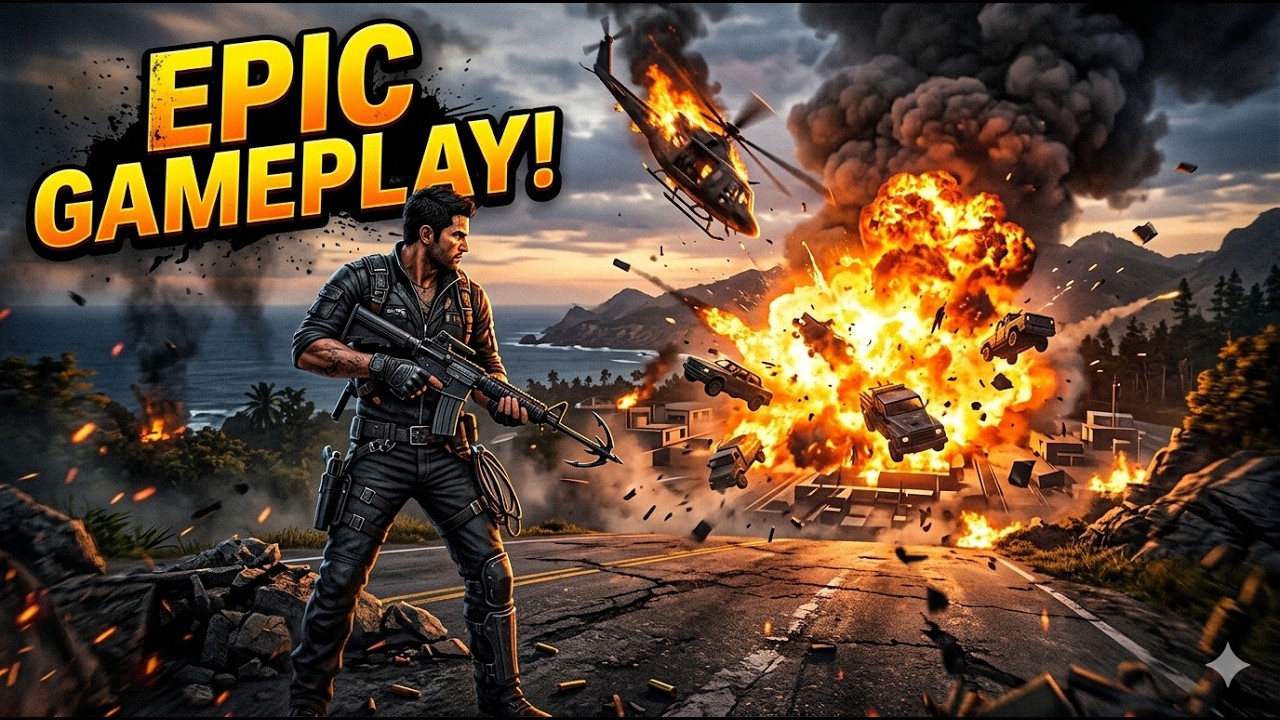 Just Cause 2 Gameplay – Full Action