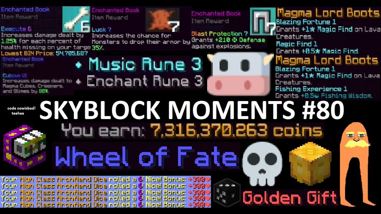 THE COMEBACK (hypixel skyblock moments #80)
