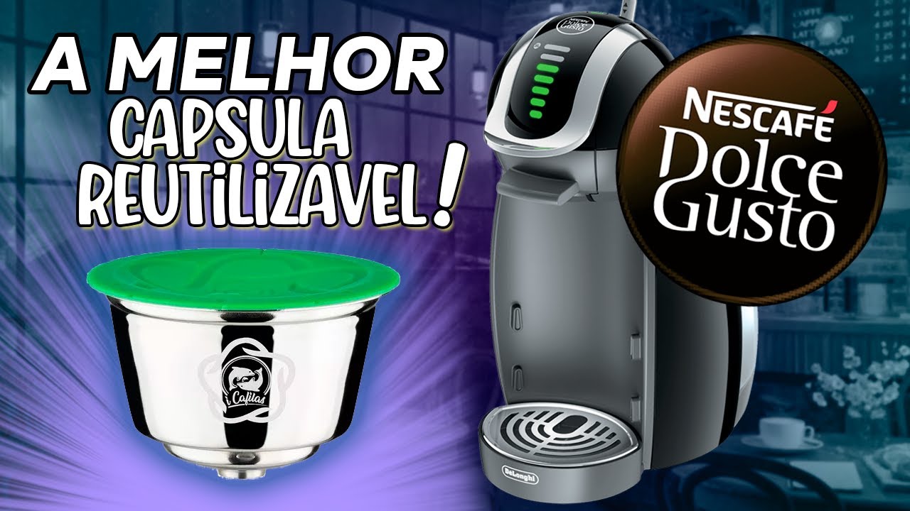 A MELHOR Cápsula REUTILIZÁVEL para DOLCE GUSTO!