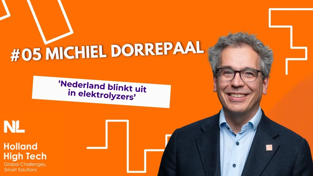 Podcast | Waterstof: 'Nederland blinkt uit in elektrolyzers' met Michiel Dorrepaal