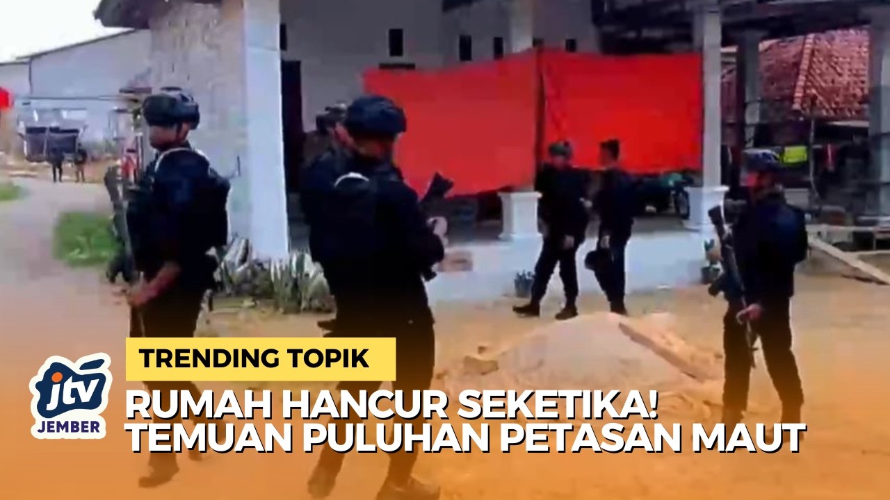 [LIVE] Geger! Ledakan Mercon Racikan Hancurkan Rumah di Pamekasan, 5 Remaja Kritis
