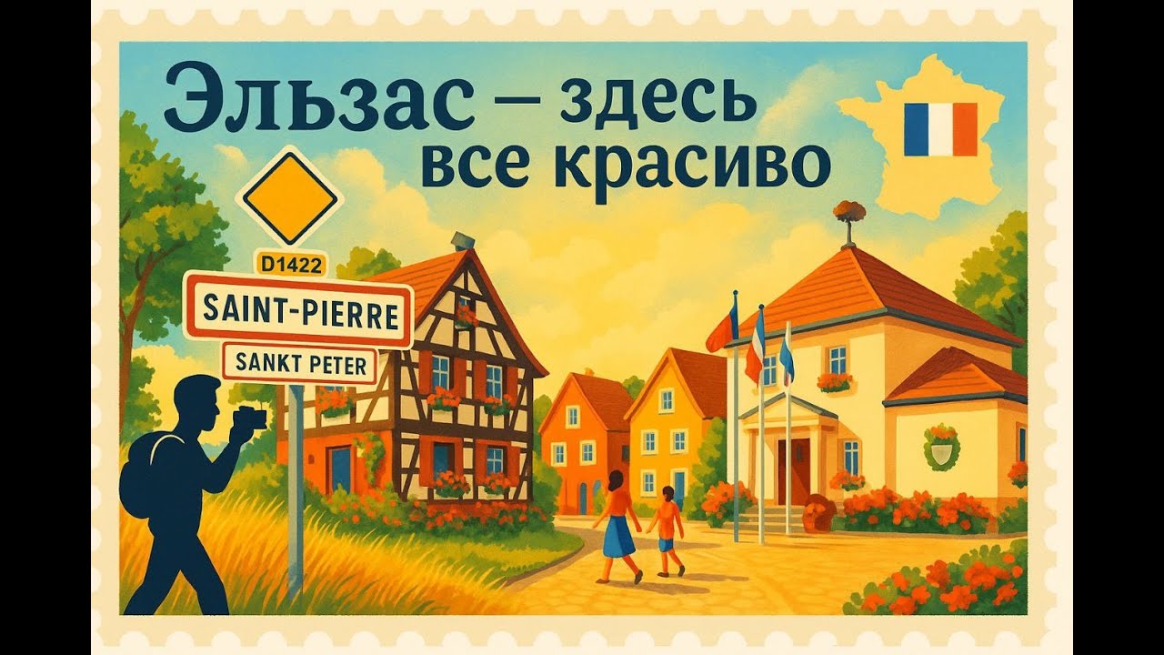 По улочкам Сен-Пьера — фахверковая сказка Эльзаса