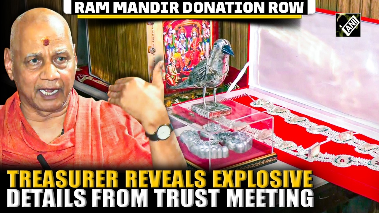 Ram Temple Donation Row: Treasurer reveals explosive details from Ram Mandir Trust meeting