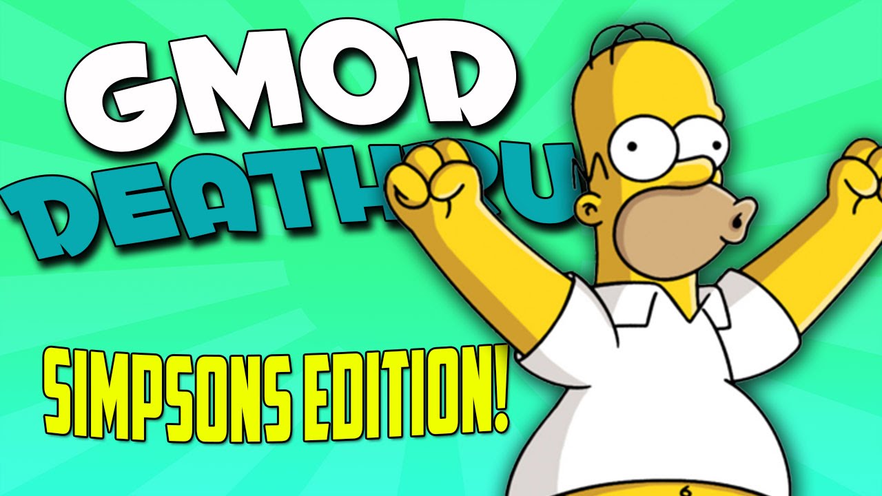 WIR SIND DIE SIMPSONS! | Gmod Lustige Momente (Garry´s Mod Deathrun)