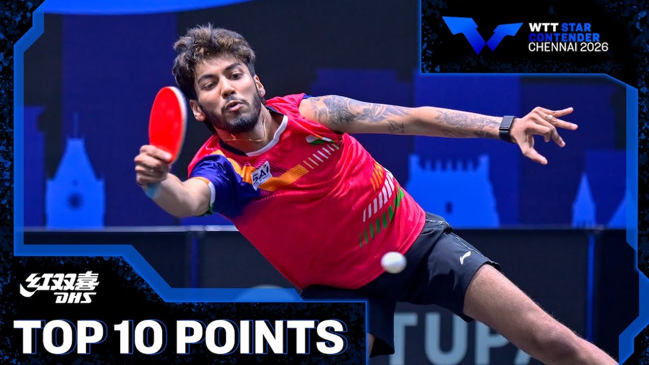 Top 10 Points | Presented by DHS | #WTTChennai 2026