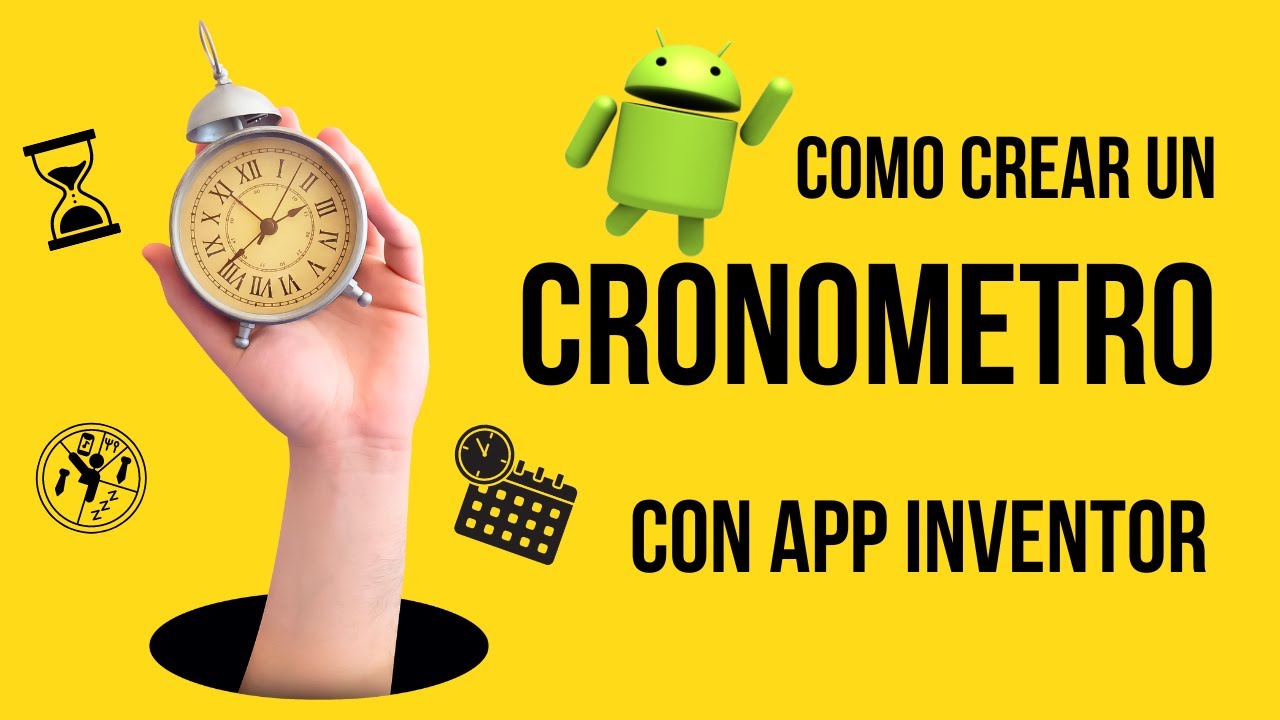 Como crear un cronometro en app inventor ⌚ [programación con bloques]