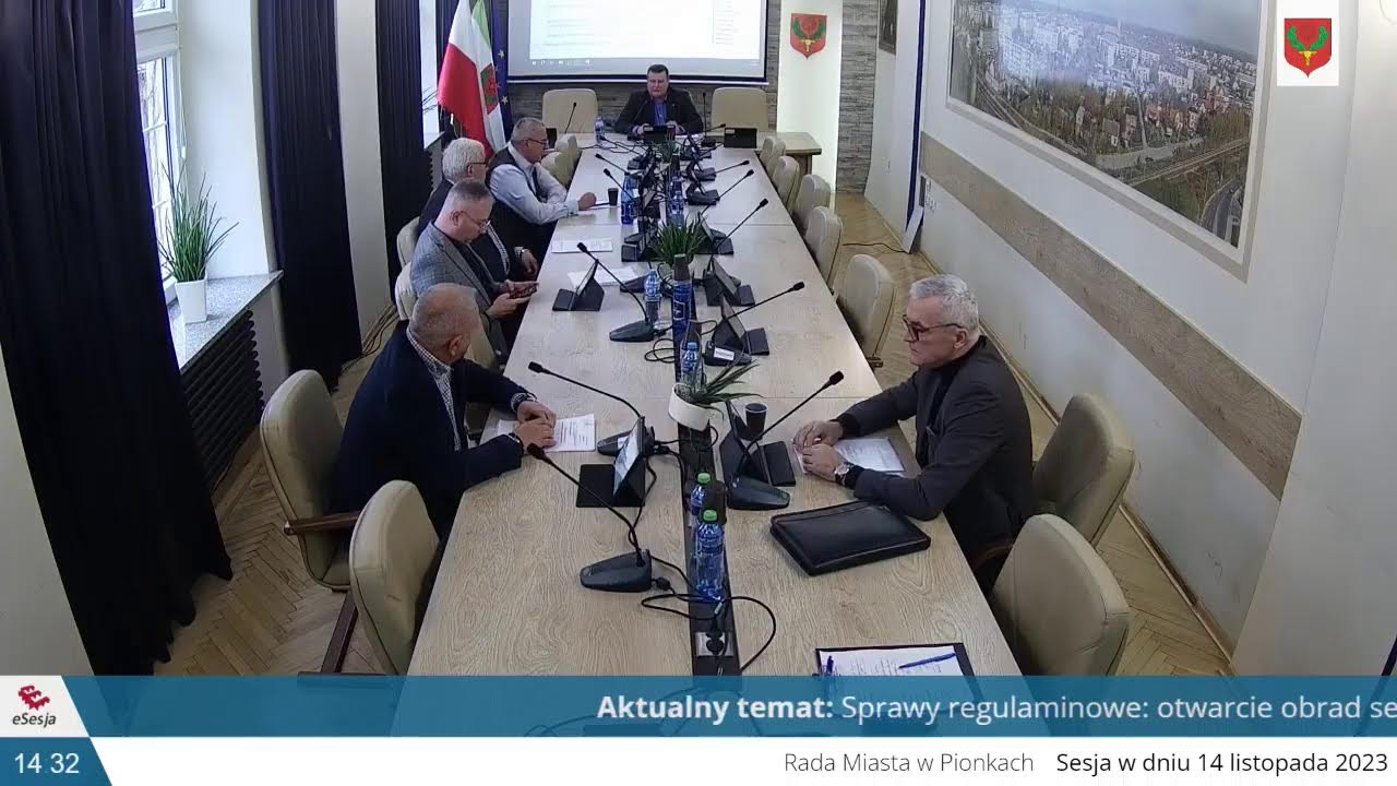 LXXVII NADZWYCZAJNA SESJA RADY MIASTA PIONKI