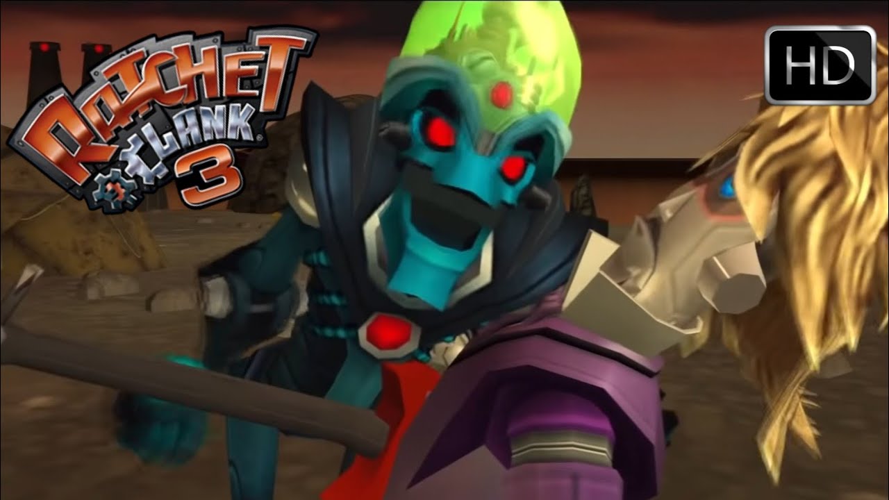 Ratchet & Clank 3 (HD) - FINAL BOSS: Dr.Nefarious / Biobliterator + FULL ENDING