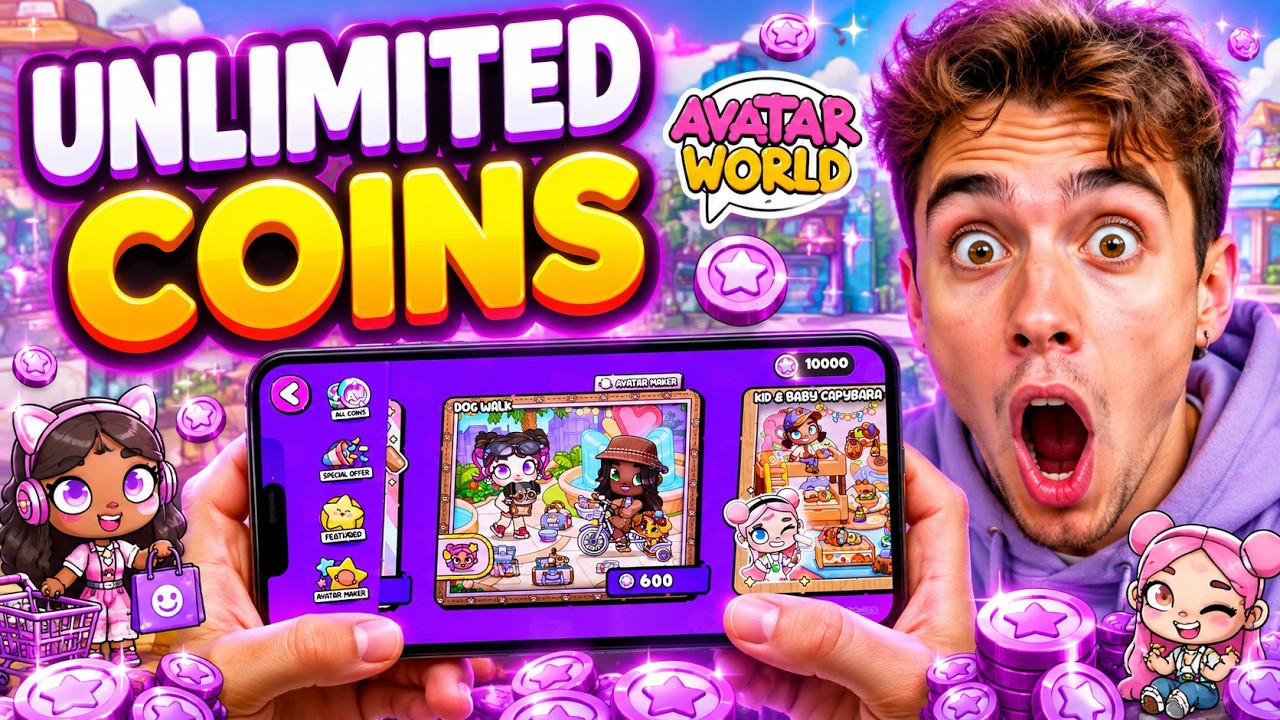 Avatar World Free Coins - How To Get Avatar World Unlimited Coins (iOS, Android) 2026 Guide