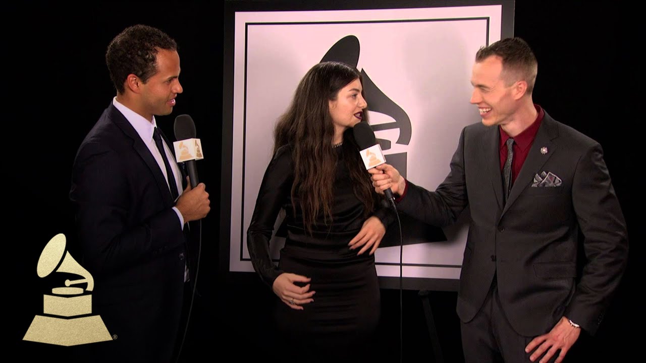 Lorde in the 56th GRAMMY Awards One on One Room | GRAMMYs