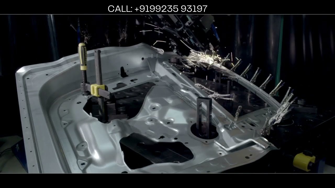 Scansonic - RLW - A | On The Fly Seam Tracking | Laser Welding for Car Steel Door | Laser Automation