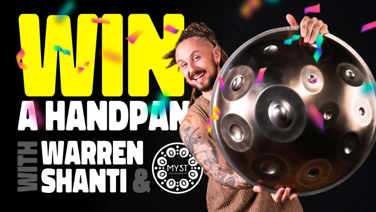 🎉 LIVE Raffle Prize Draw – Warren Shanti x Myst Handpan!