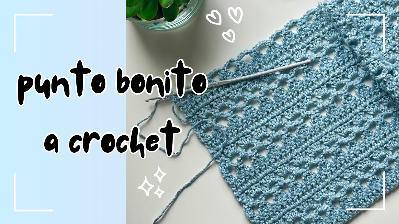 Cómo hacer punto calado con arcos a crochet – fácil y bonito para cardigans y tops