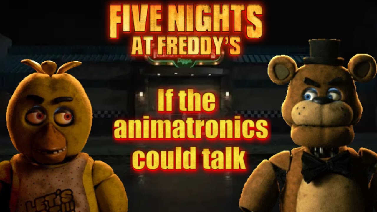 FNAF If the animatronics could talk!(Supercut)