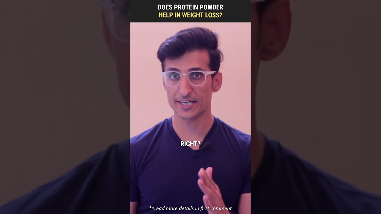 Does Protein Powder Help In Weight Loss? | #shorts 343
