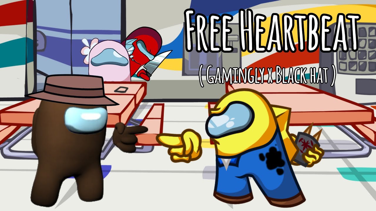 Free heartbeat ( Gamingly x black hat ) Animation edit ( A late valentines mashup )