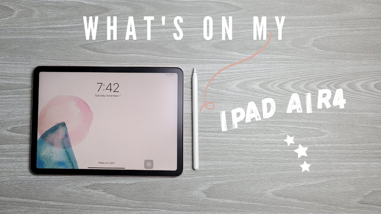 What's on my iPad Air 4 + some Features 🎵