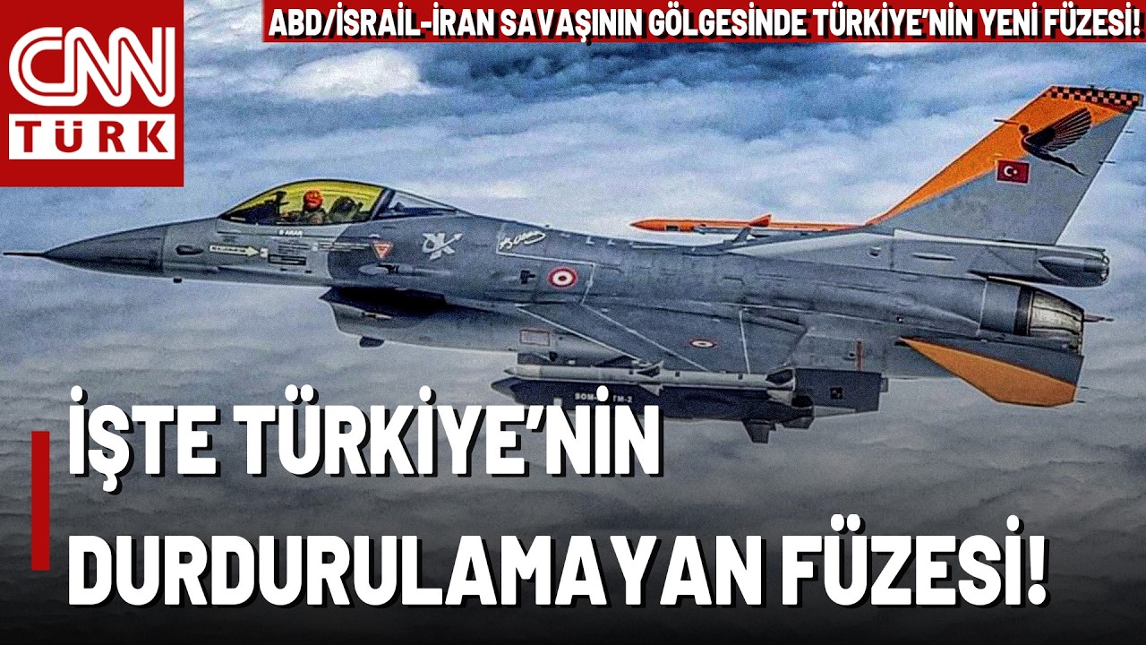 Savaşın G&ouml;lgesinde T&uuml;rkiye'nin Yeni F&uuml;zesi! Milli Seyir F&uuml;zesi SOM-J Hedefi Tam İsabetle B&ouml;yle Vurdu