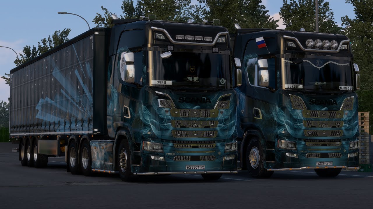 Катаем Euro Truck Simulator 2 на Promods дорога дураков