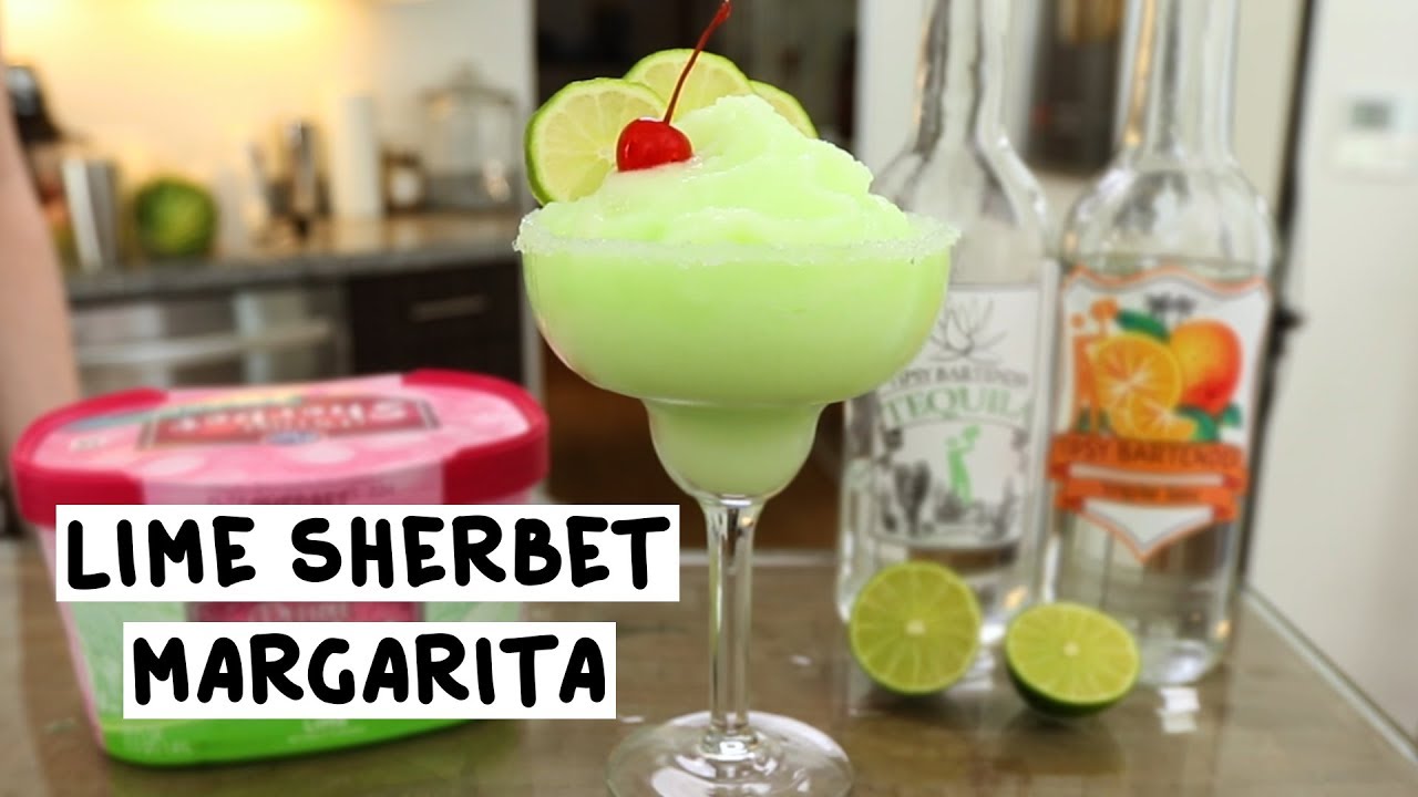 Lime Sherbet Margarita