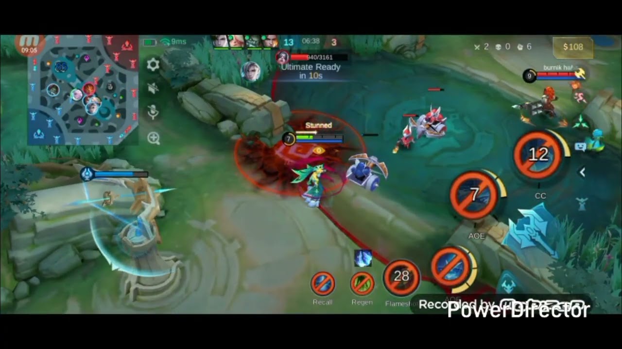 Аврора в рейтинговой игре | Одиночная игра | MLBB