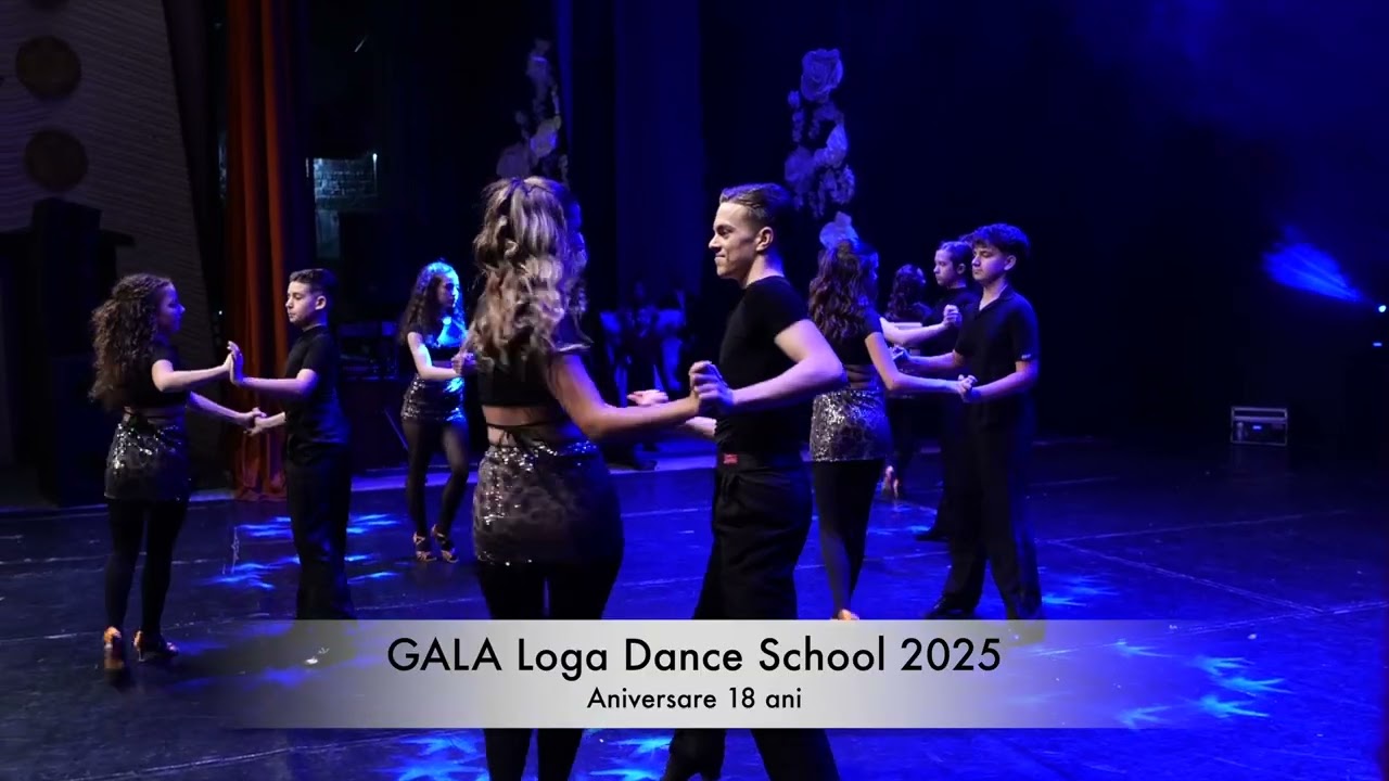 GALA Loga Dance School 2025 - Aniversare 18 ani - Grupa de Concurs - Cha Cha & Rumba