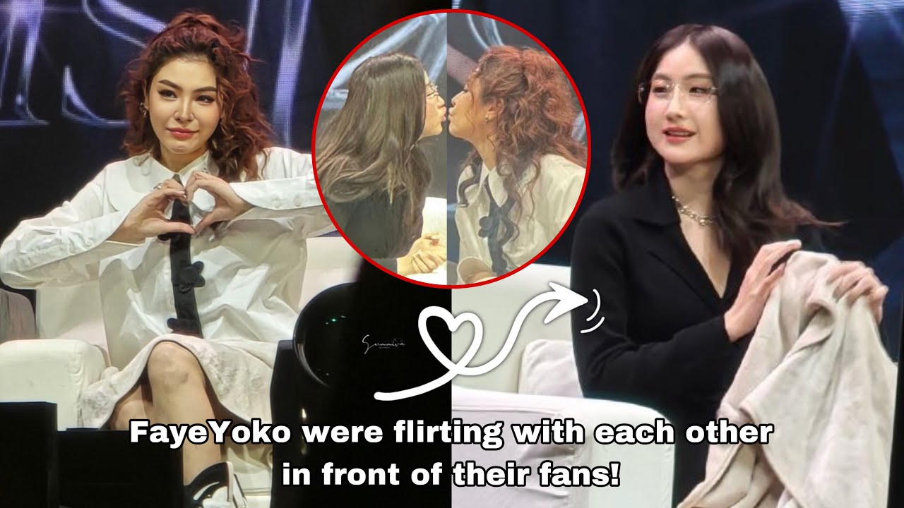 FayoYoko were flirting with each other in front of their fans!