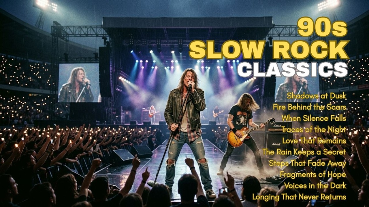 🎧 Best Slow Rock Ballads Playlist 2026 – Top 100 Romantic Love Songs 80s 90s