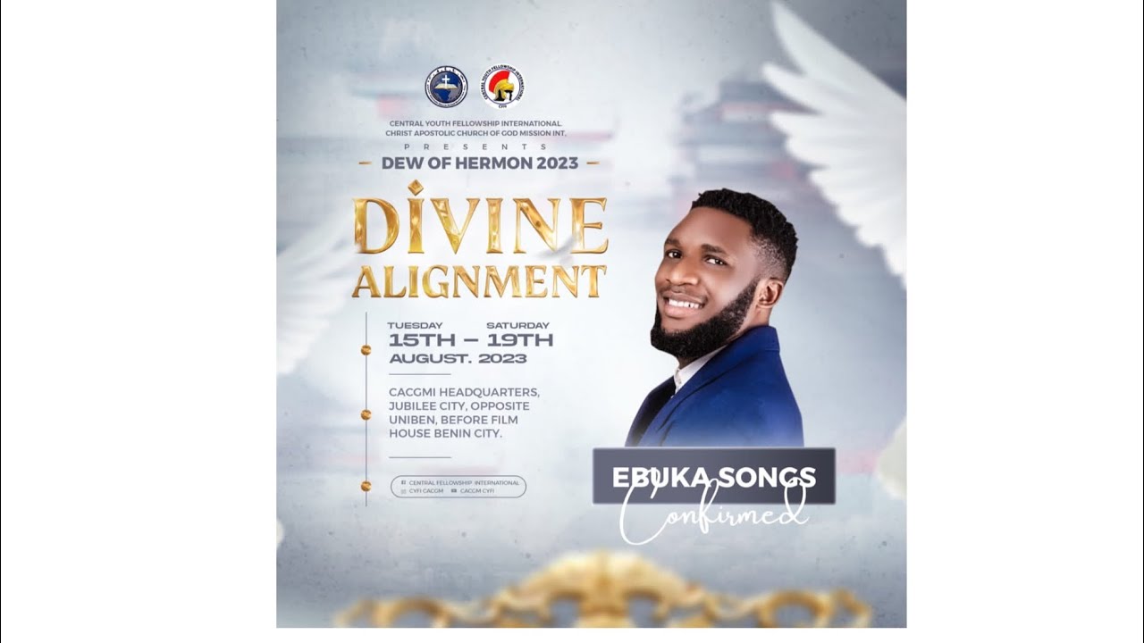 EBUKA SONGS AT DEW OF HERMON 2023 - DIVINE ALIGNMENT - REVIVAL IN BENIN CITY 🔥🔥🔥🔥
