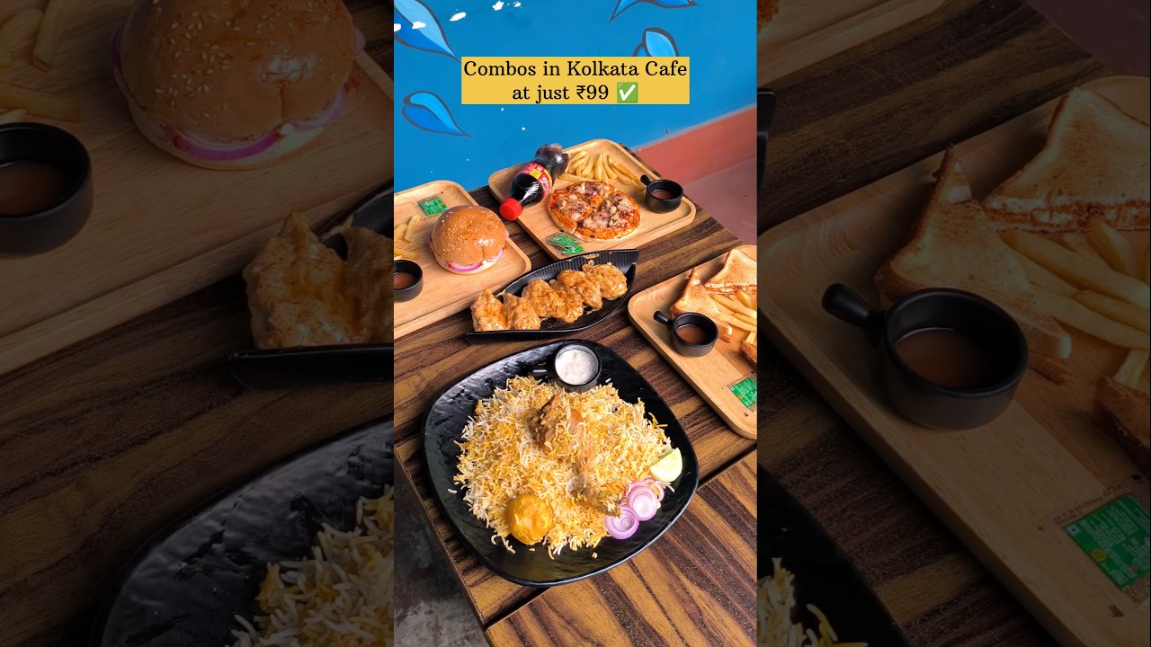 Combos at ₹99 in Kolkata #food #combo #affordable