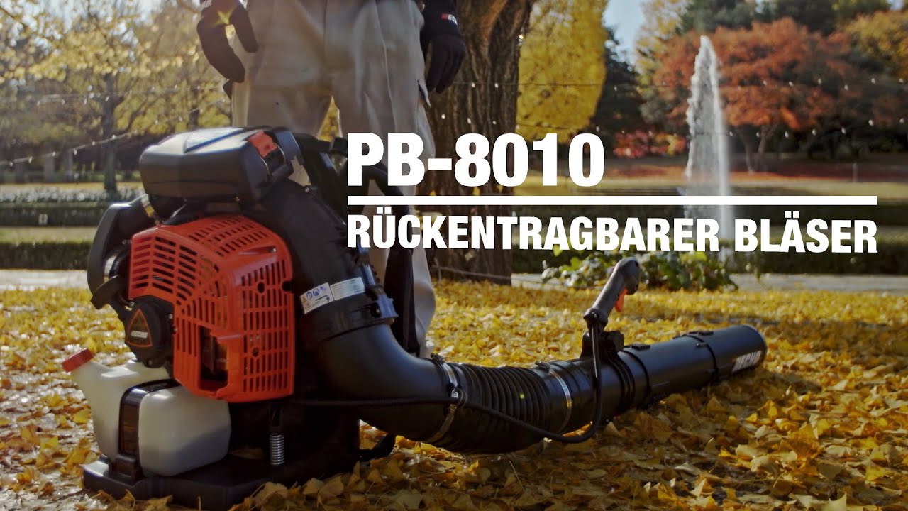 ECHO PB 8010 r&uuml;ckentragbarer Laubbl&auml;ser - The Power of the Beast!