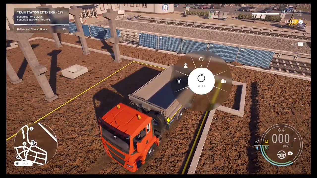 (Time Laps) Construction Simulator Train station Construction (Part 1/4)