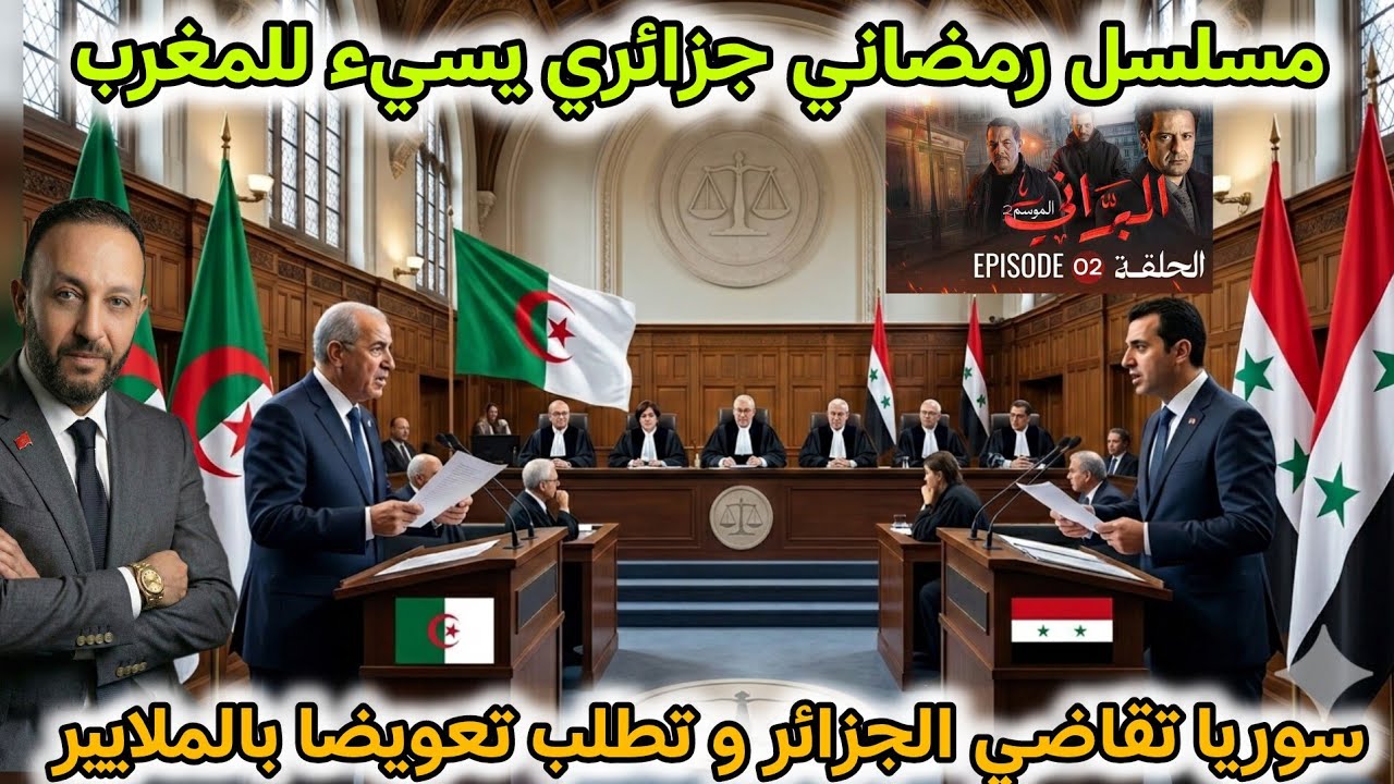 الجزائر تنتج مسلسلا رمضانيا يسيء للمغرب، و سوريا تقاضي الجزائر و تطالب بتعويض بالملايير
