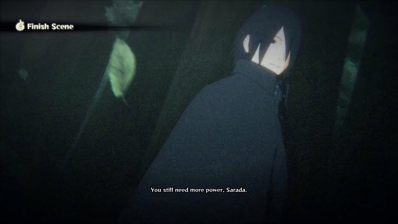 Naruto Shippuden: UNS4 - Adult Sasuke Finish Scenes