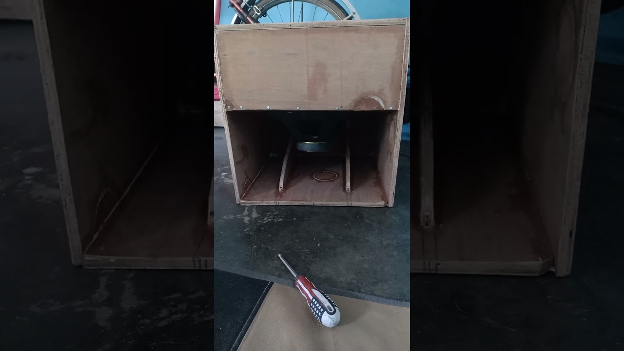 test box cubo brewog 12 inch pakai triplek lubang