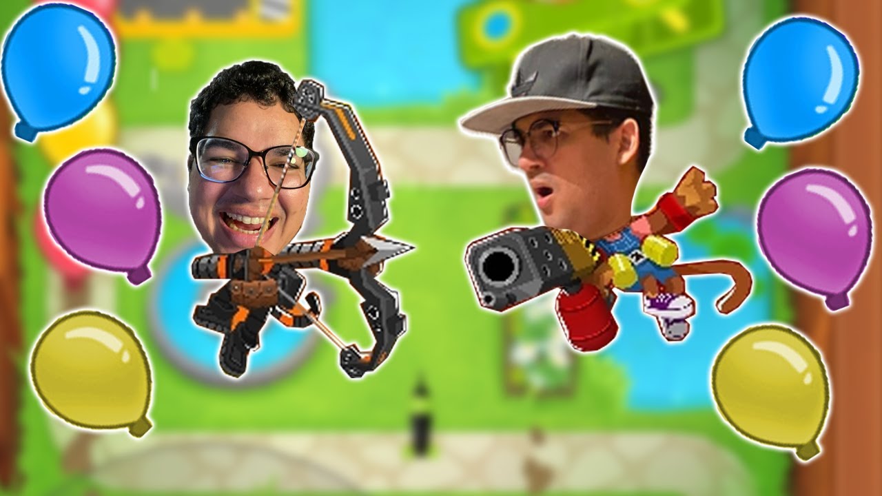 BATALHA DE BALÕES! TENTE ESTOURAR O MÁXIMO DE BALÕES QUE PUDER!!! (BLOONS TD BATTLES 2)