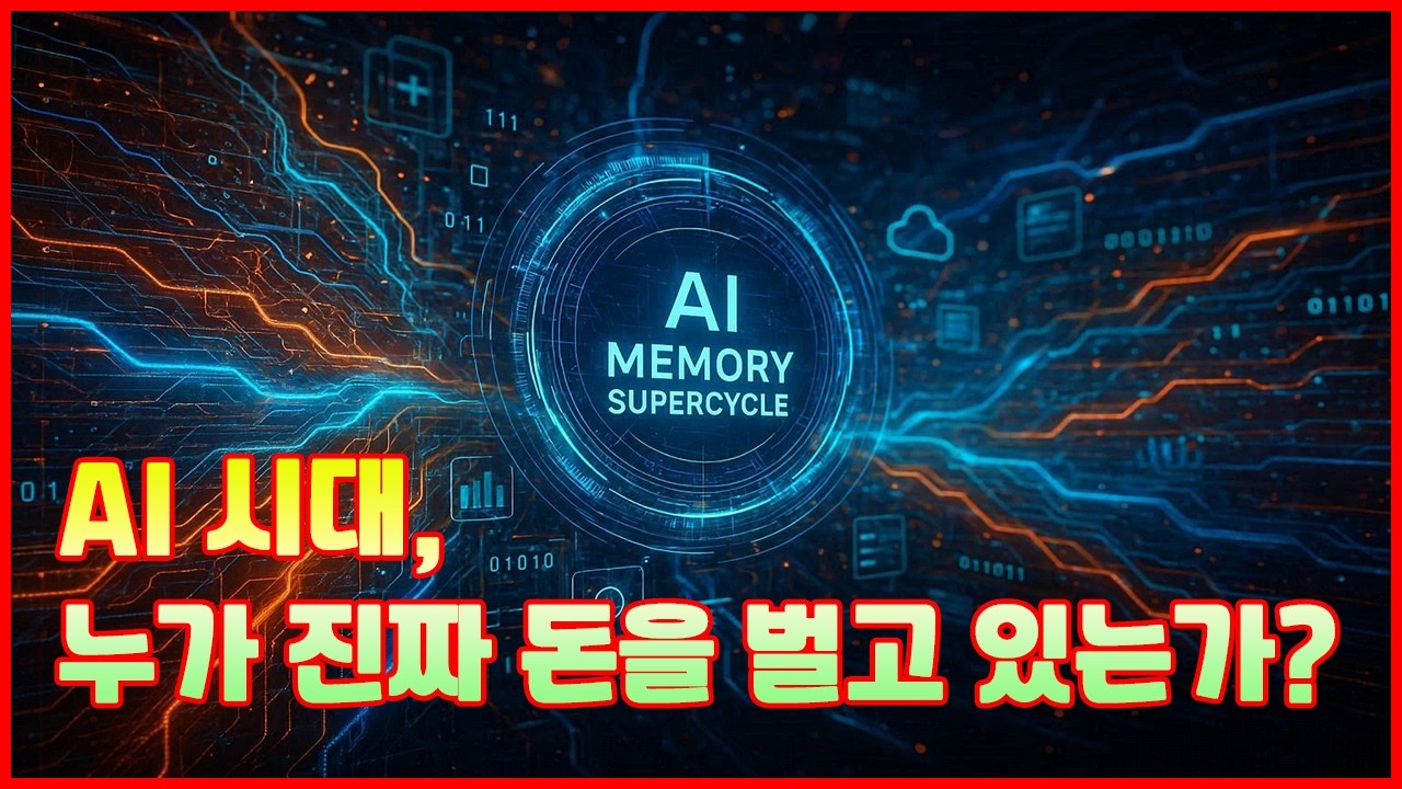 AI 붐의 진짜 승자는 따로 있다｜메모리 슈퍼사이클, 누가 돈을 버는가