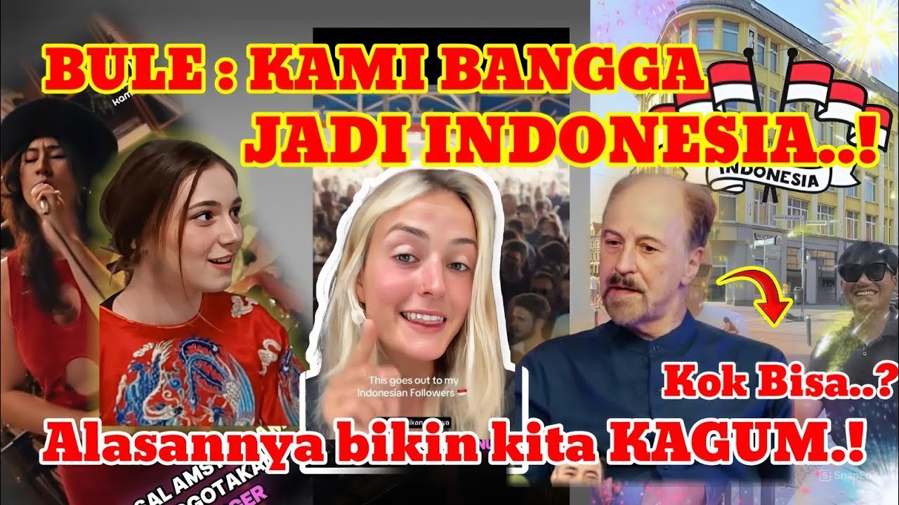 STOP! Kamu nggak bakal nyangka… orang luar malah bangga jadi Indonesia!” 😱🇮🇩