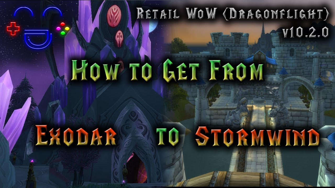 The Fastest Way from Exodar to Stormwind | Retail WoW 2024