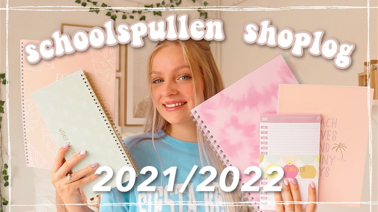 Schoolspullen shoplog 2021/2022 & give-away! | Back to school 🌸