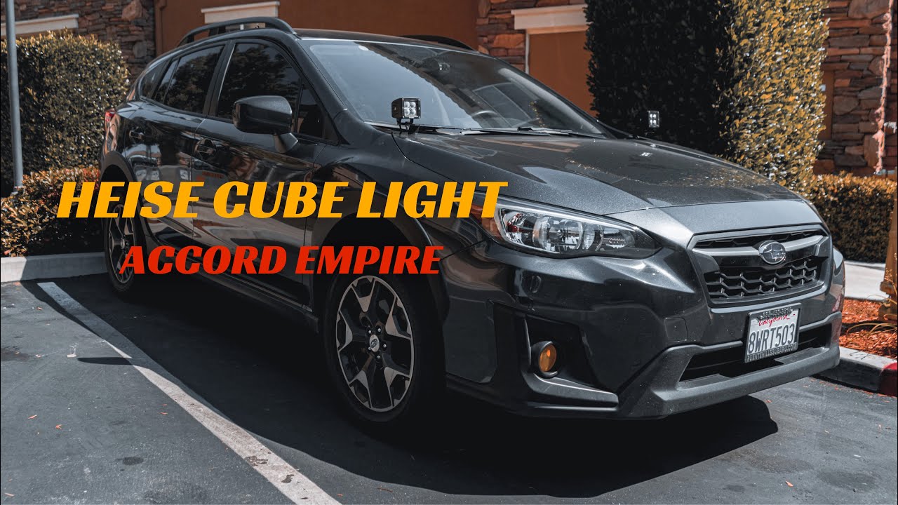 Installing Ditch Light on Subaru Crosstrek