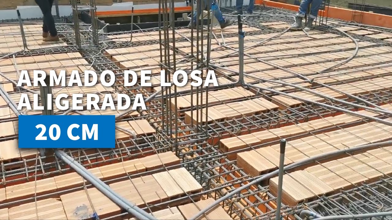 ARMADO DE LOSA ALIGERADA DE 20CM HUAYCAN
