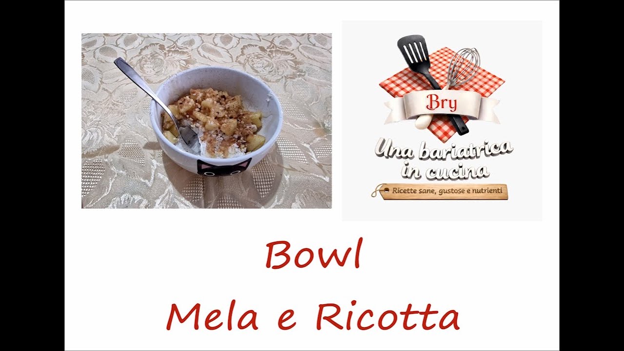 bowl ricotta e mela