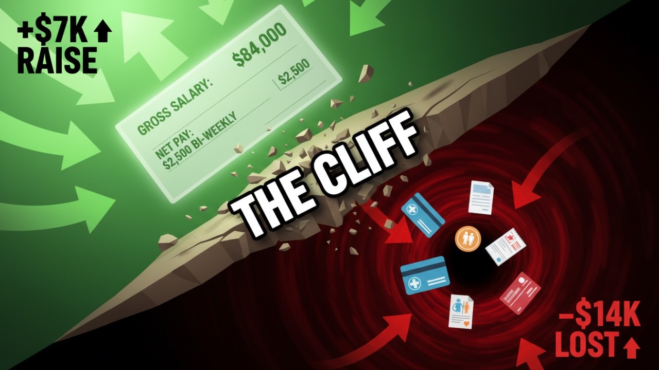 The Raise That Made Me Poorer (The Welfare Cliff Nobody Talks About)