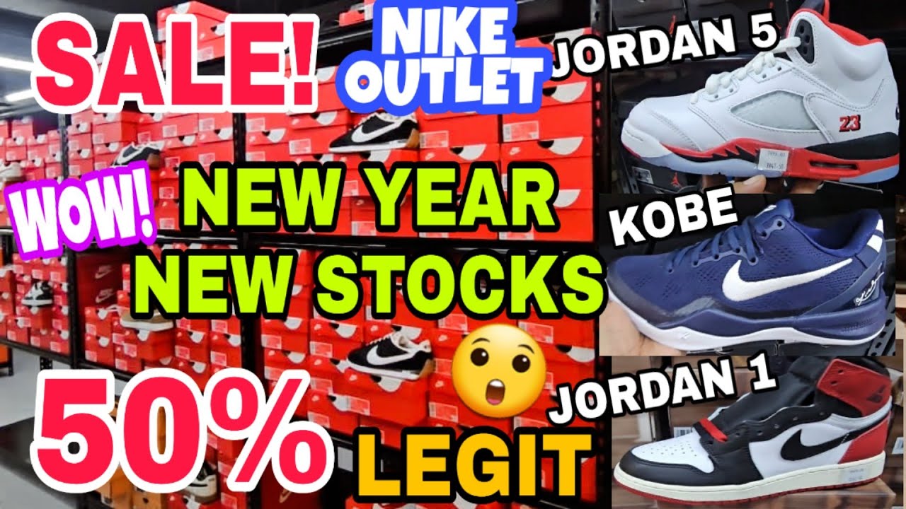 NIKE OUTLET 50% SALE! Orig SHOES | Apparel, JORDAN NIKE KOBE, SULIT Ngayon dayuhin agad